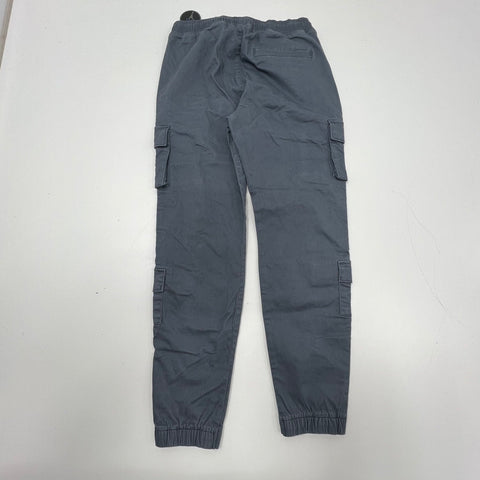 NWT Hollister Gray Advanced Stretch Tapered Cargo Jogger Pants Men's XS