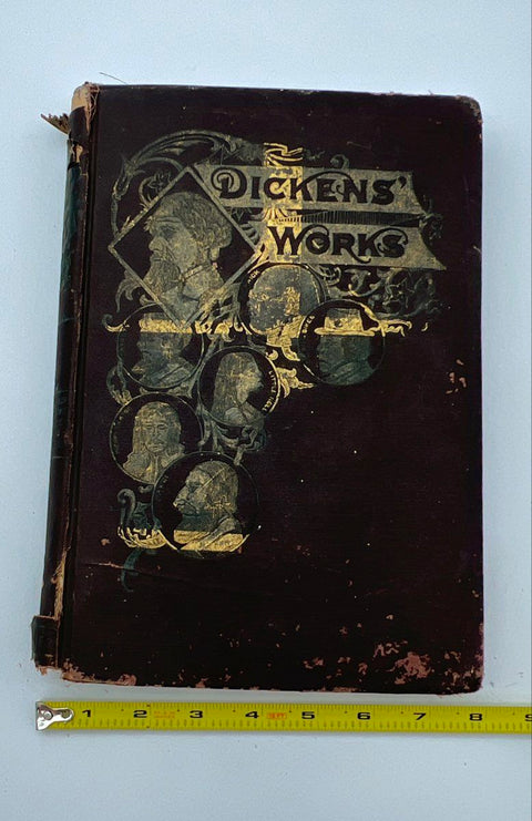 Antique P.F. Collier The Works of Charles Dickens Volume VI Barnaby Rudge 1880s