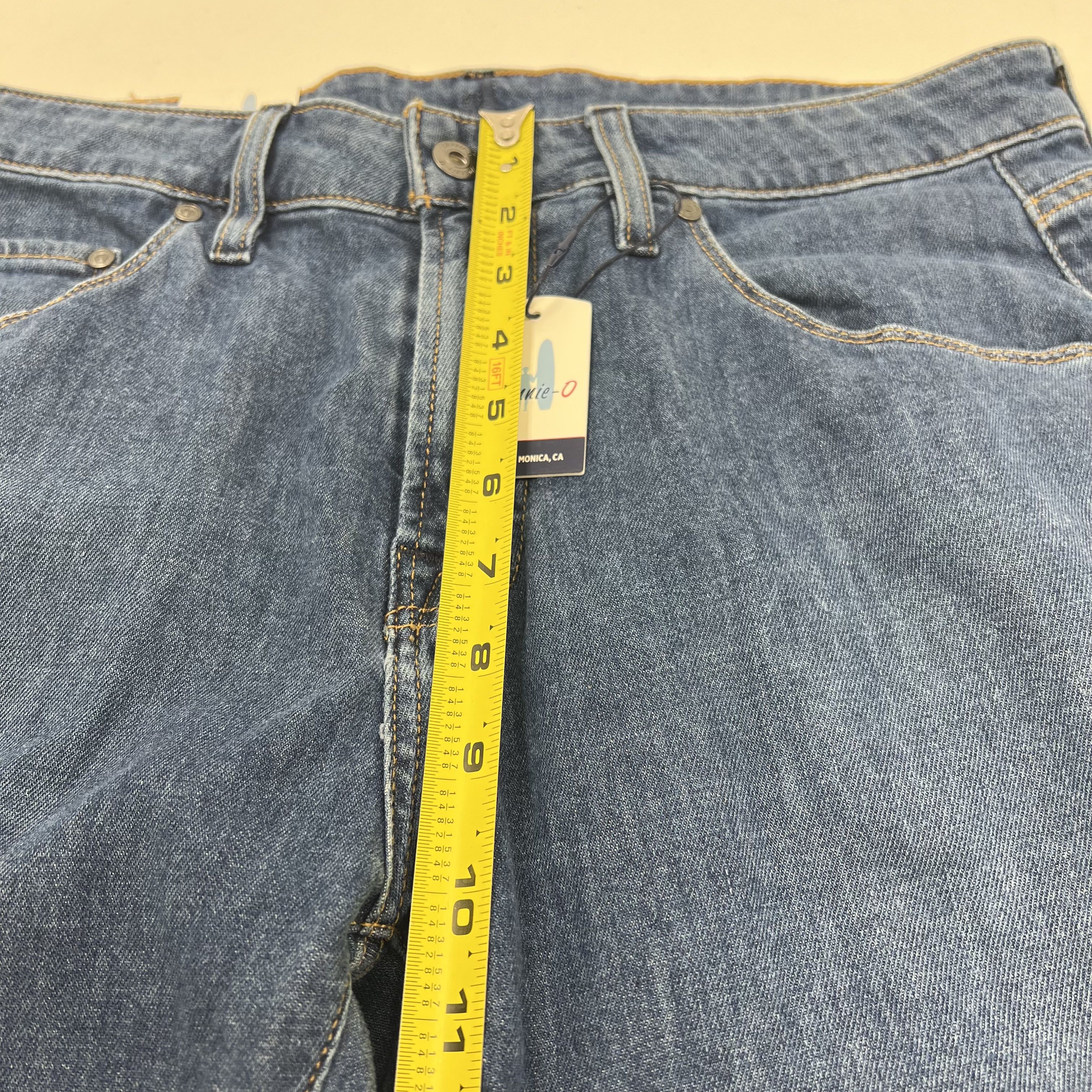 NWT Johnnie-O UNO Blue Jeans Straight Men's Size 32x30 $178