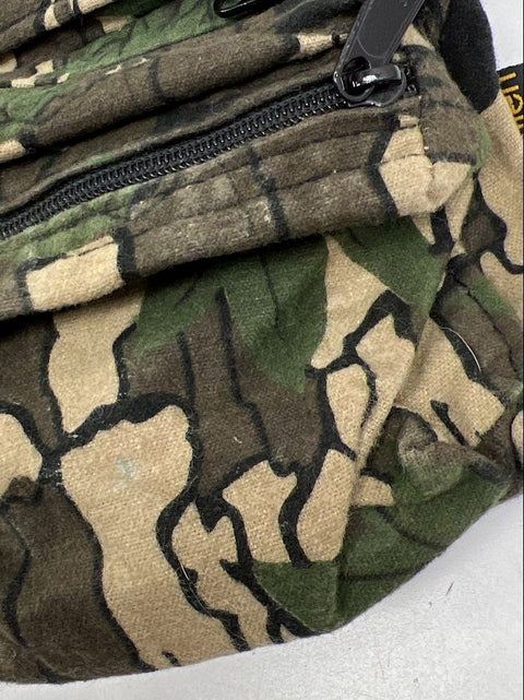 Vintage 90s Allen Men's Camo Hunting Utility Belt Canteen Pouch Adjustable