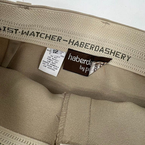 Vintage 80s Haberdashery Jacqueline Ferrar Tan Suit Separates Lot Womens 12