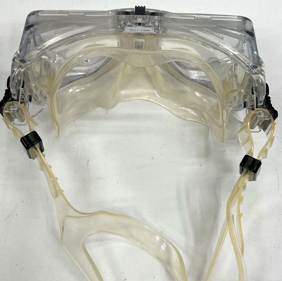 Sherwood Genesis IV Crystal Silicone Scuba Dive Mask Goggles w/ Hard Case