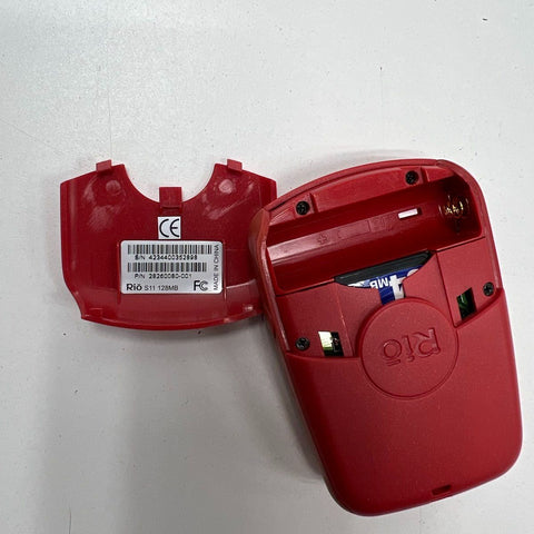 Rio S11 12MB Digital MP3 Player Vintage Red with Case