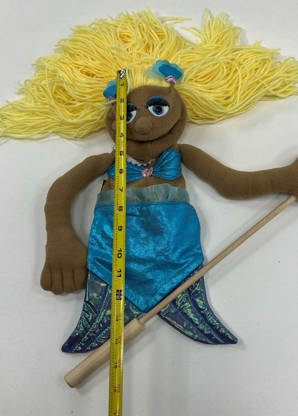 Collectible Silly Puppets Melissa & Doug Hand & Stick Puppets Lot Of 2 Mermaid