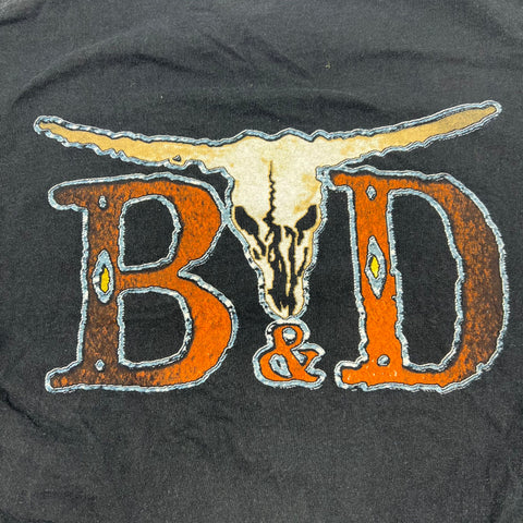 Vintage 90s Brooks & Dunn Country Music T-Shirt Single Stitch Made in USA Sz M