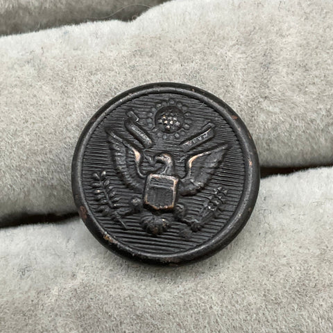 Antique US Military Buttons Lot 2 US Eagle Great Seal Scovill Waterbury