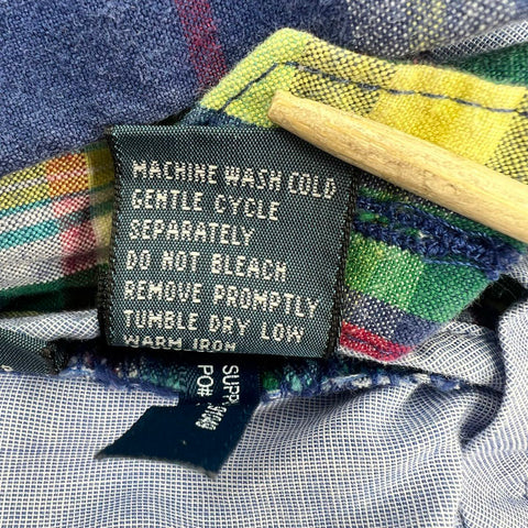 Polo Ralph Lauren Men's India Madras Plaid Classic Fit Shorts Multicolor Sz 30