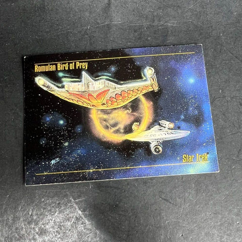 1993 SkyBox Star Trek Master Series 6 Card Lot Worf Uhura Scotty Borg