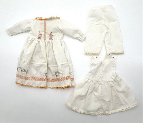 Antique China Head Doll Glazed Porcelain Cloth Body 17 Inch Painted Boots