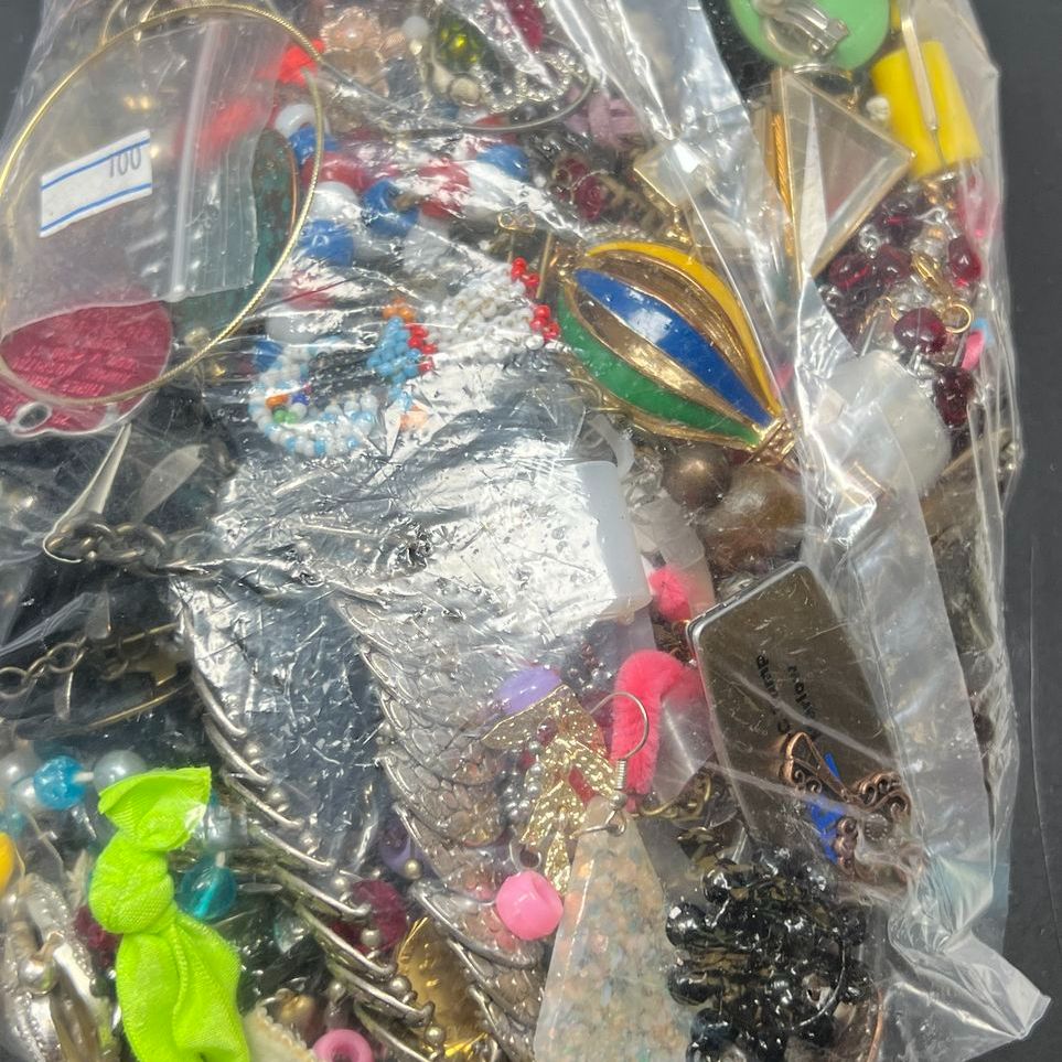 5 Lbs Broken for Craft Costume Jewelry Grab Bag