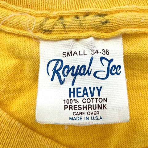 Vintage 80s Padre Island Surf n' Wear T-Shirt Single Stitch Pocket Sz S