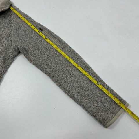 Patagonia Women's Better Sweater 1/4 Zip Fleece Pullover Oatmeal Heather XL