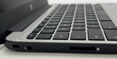 HP Chromebook 11 Laptop 11.6" ChromeOS Tested Works Note Side Damage