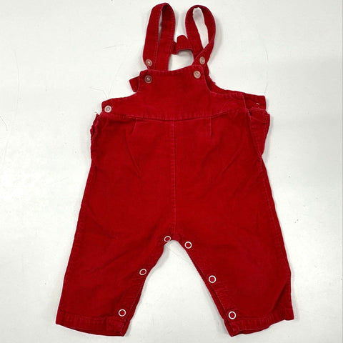 Vintage Lot 4 Kids Overalls Hush Puppies Sears Corduroy Airplane Striped 9M-3T