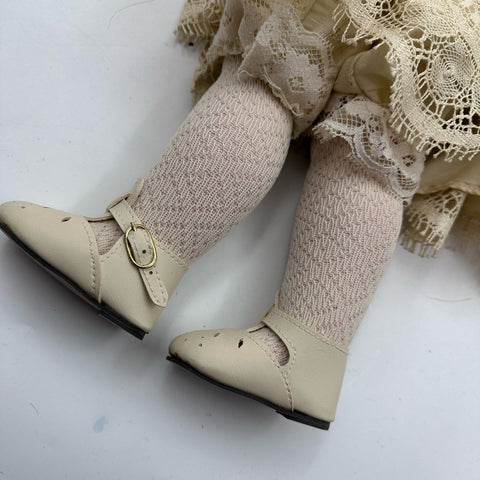 Vintage Porcelain Doll S.F.B.J. 236 Style Jackson 1995 25 Inch Victorian Dress