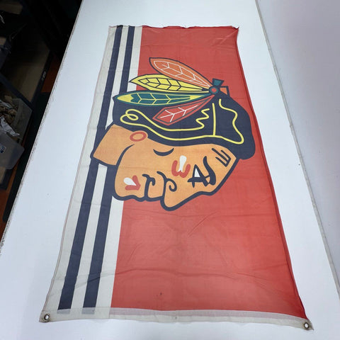 Chicago Bulls Cubs White Sox Blackhawks 4 Sports Flag Lot NBA MLB NHL Soccer