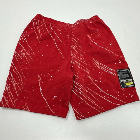 Puma Scuderia Ferrari Men's Red Color Splash F1 Formula 1 Sweat Shorts Size XL