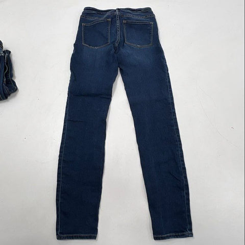 Pilcro Women's Jeans Lot of 2 Blue Denim Flare & Skinny Size 27