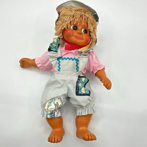 Vintage Naber Kids Ashley Doll Harold Naber Alaska Hand Painted With Tag