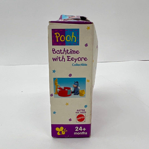 Mattel Winnie the Pooh Bathtime with Eeyore Collectible Set NIB