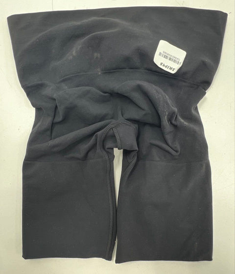 Skims Women's Shapewear Lot Black Tan Mid Thigh Shorts Thong Waist Cincher Sz M
