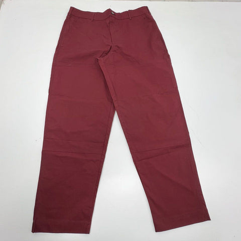 Nike SB Men's Dark Team Red Ripstop Skate Pants Straight Leg Size 36 NWT