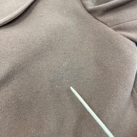 Vintage Kashmara Camel Tan Wool Cashmere Blend Overcoat Men's