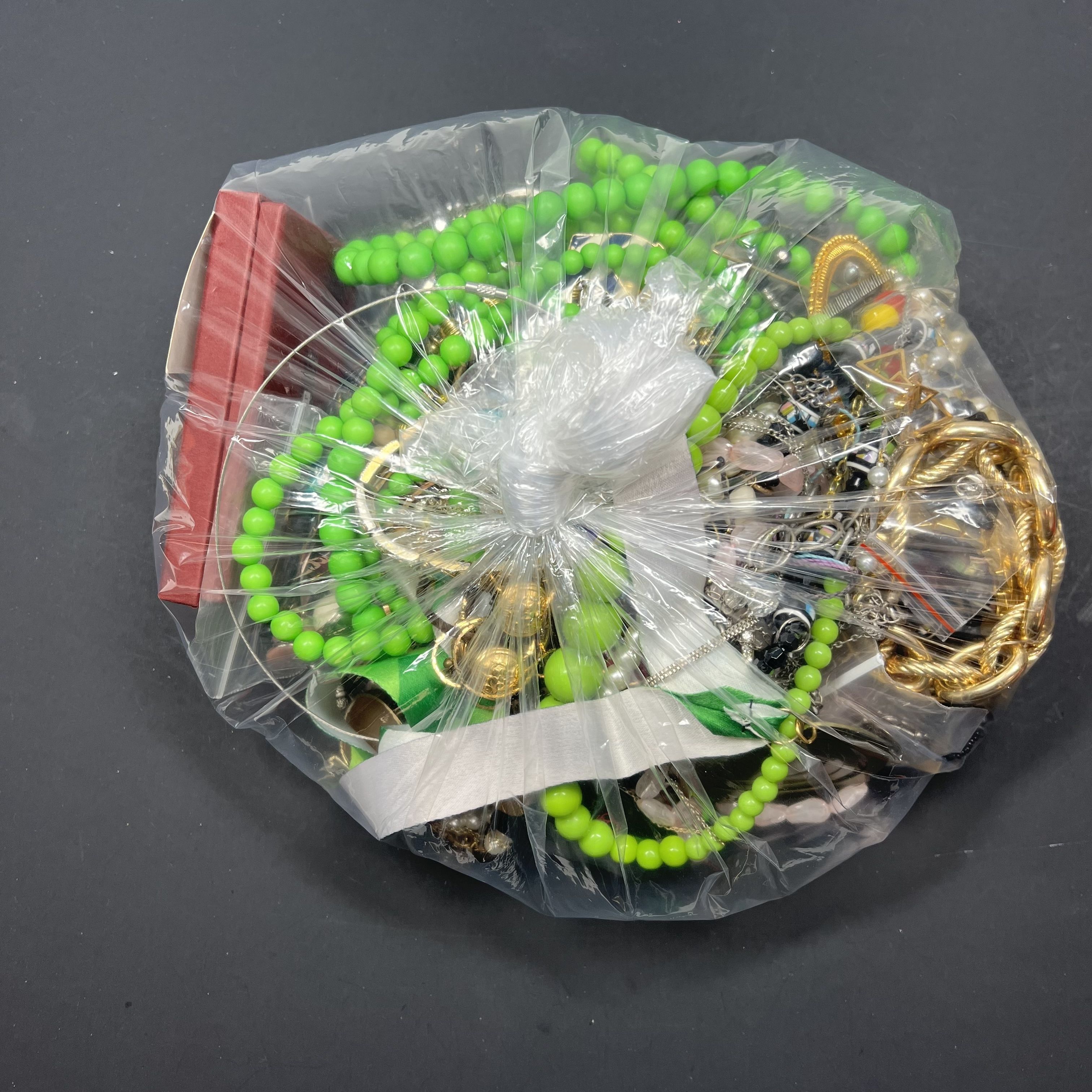 5LB Wearable Costume Jewelry Mixed Items Bag
