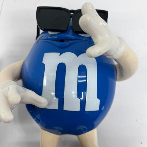 M&M's Candy Dispenser Lot Red and Blue Character Figures Vintage 1991