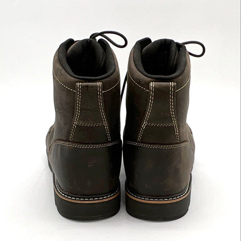 Brunt Marin 6" Soft Toe Brown Leather Work Boots Men's Size 16M