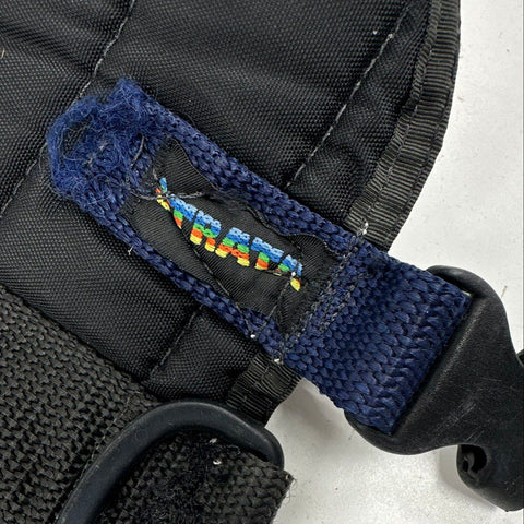 Strata Scuba BCD Buoyancy Control Device Vest Size Large Black Blue