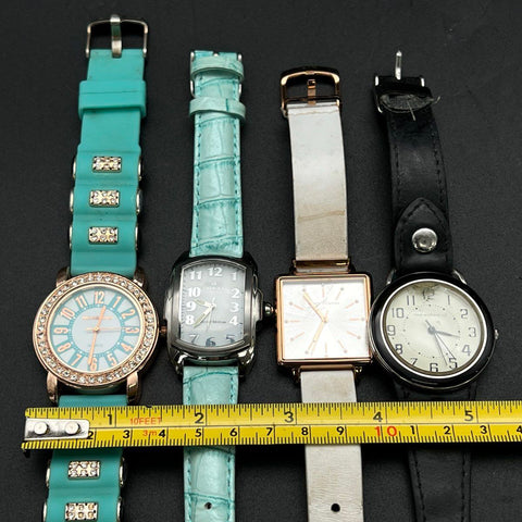 Michael Kors Invicta Armani Exchange Isaac Mizrahi Watch Lot of 4 Untested