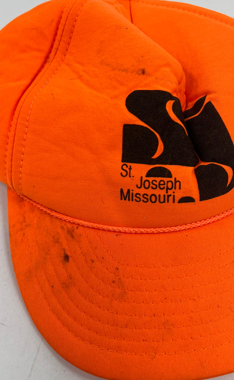 Vintage Lot 5 Trucker Hats Snapback Mesh Farm Work Promo Caps Mens Adjustable