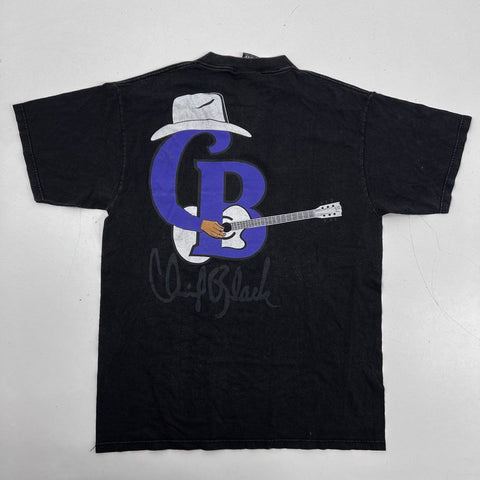 Vintage 1993 Clint Black No Time To Kill T-Shirt Single Stitch Giant Tultex XL