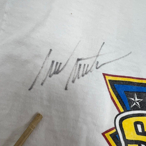 Vintage Mark Martin #6 Viagra Roush Racing NASCAR T-Shirt Double Sided Sz XL