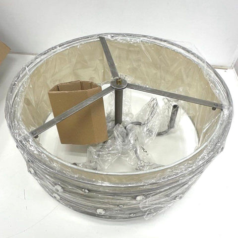 Golden Lighting Ceiling Light Fixture Modern Drum Shade Open Box