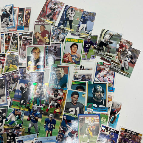 Jack Lambert & Jim Plunkett 150+ NFL Football Card Lot Vintage & Modern Topps UD