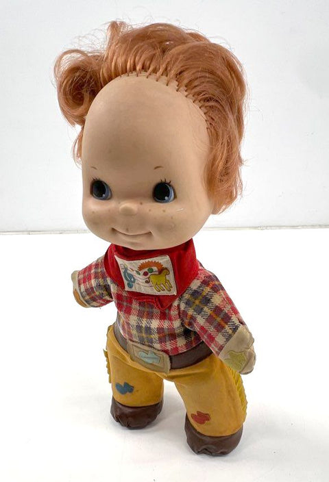 Mattel Love Notes Bucky the Cowboy Musical Doll 1974 Vintage 12 Inch Tested