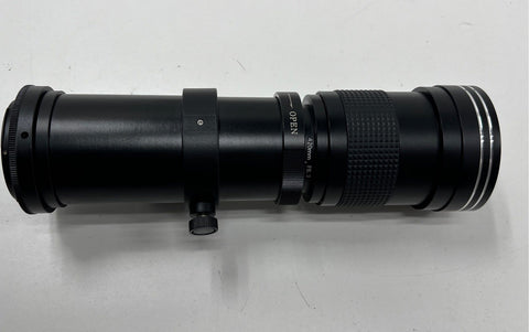 420-800mm f/8.3 Super Telephoto Zoom Lens Manual Focus T-Mount w/ Case