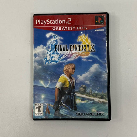 Sony Playstation 2 PS2 Square Enix Final Fantasy X Game in Case UNTESTED