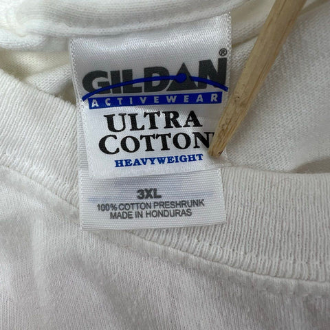 Big Dick's Halfway Inn I Shot The Minnow Funny T-Shirt Double Sided Sz 3XL