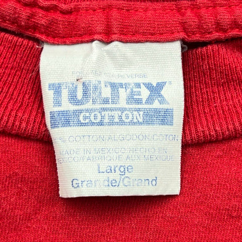 Vintage 1998 Nebraska Huskers FedEx Orange Bowl T-Shirt Tultex L