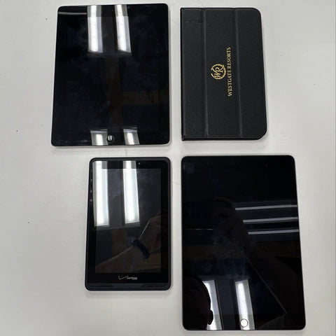 Apple iPad Verizon Pivot Tablet 4 Piece Lot For Parts Only