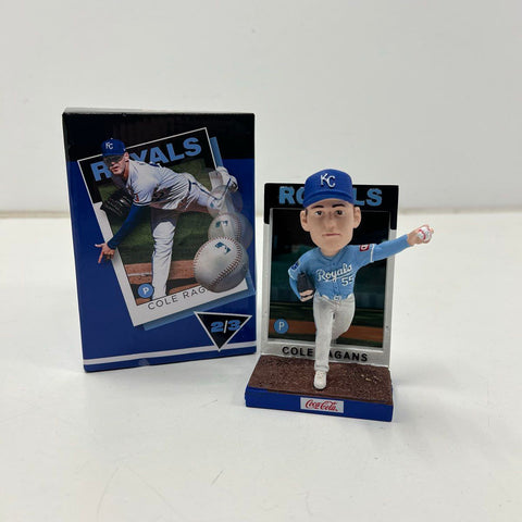 2025 Cole Ragans KC Royals Bobblehead Coca-Cola SGA 3D Collector Card 2 of 3
