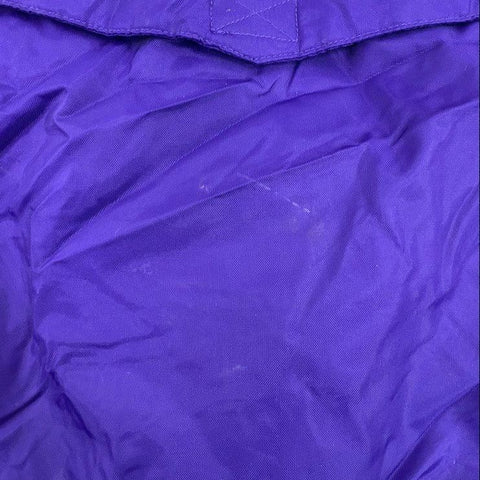 Vintage Y2K Reebok NFL Vikings Purple Pullover Puffer Jacket Kids XL 18-20