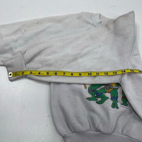 Vintage 1990 Teenage Mutant Ninja Turtles TMNT Crewneck Sweatshirt Kids Sz M