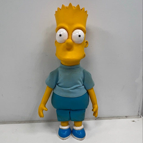 Vintage 1990 The Simpsons Bart Simpson Talking Pull-String Doll 21" Figure