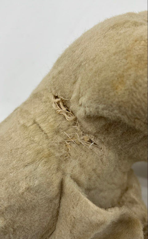 Vintage Plush Toy Lot Kangaroo Cloth Doll Bear Panda Puppet 5pc