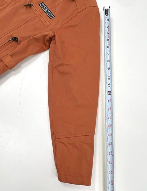Vintage Harley-Davidson Women's Cotton Nylon Rider Jacket Rust Orange Sz XS
