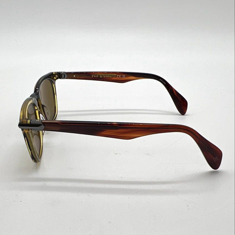 Rag & Bone Women's RNB7008 Square Tortoiseshell Sunglasses Havana Sz 145